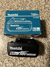 Genuine Makita 6ah 18v Power ToolBattery BL1860B 18V Li-ion Battery Pack