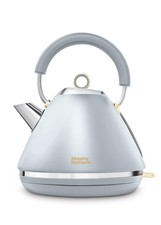 Image of Morphy Richards Accents Pyramid Kettle, Soft 1.5 Litres, Ocean Grey & Gold