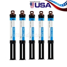   Dentex Dental Dual Cure Flowable Composite Resin Refill Core Build Up A2 A3 8g