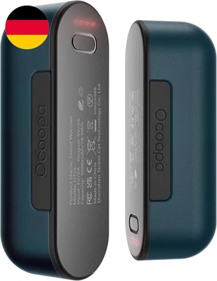 OCOOPA Handwärmer Elektrisch, 10000 Mah Split-Magnetic 2Er-Pack, 4 Heizmodi, Sch