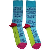 The Beatles Socken Sgt Pepper Text Outlines (Uk GrößE 7-11) Offiziell