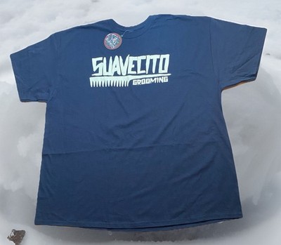 Suavecito Pomade 2XL NEW Grooming T-Shirt Barber Shop Made USA Hair Suave Comb