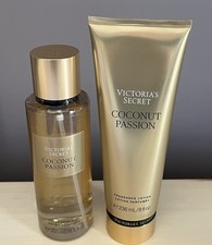 Victoria  s Secret Coconut Passion Fragranced Body Mist  Body Lotion New