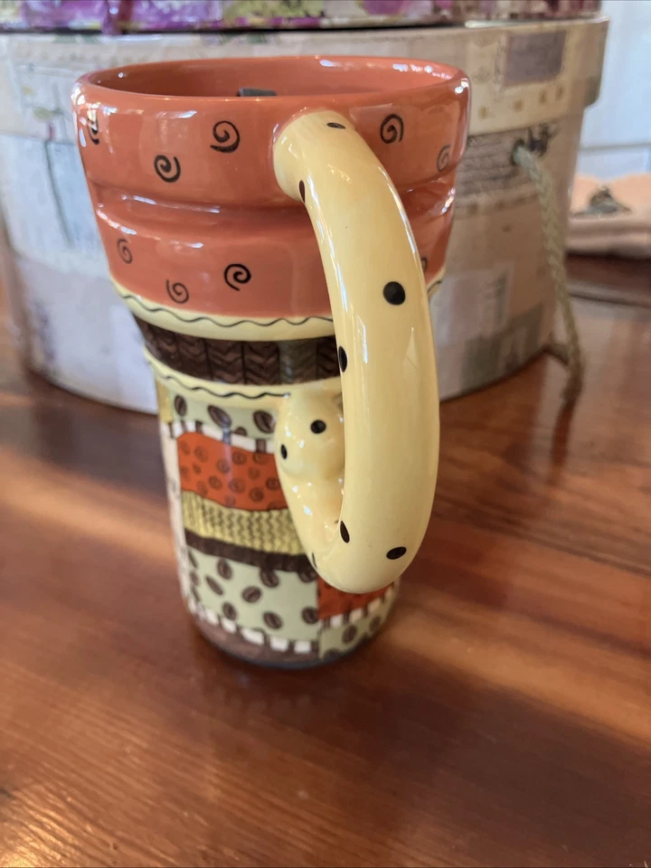 Taza de viaje de café Giftcraft "Si no fuera por la cafeína no tendría personalidad" Foto 4 de 4