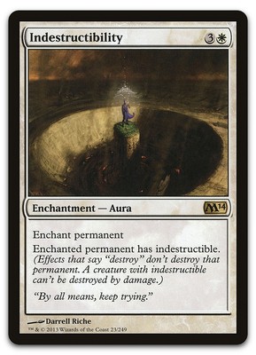 Indestructibility #23 (LP) Magic 2014 M14 Magic MTG