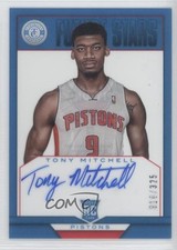 2013-14 Totally Certified Future Stars Signatures 310/325 Tony Mitchell Auto u0h