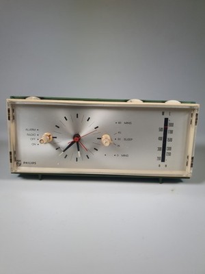 Philips Vintage Radiowecker für Ersatzteile Display Sammlerstück