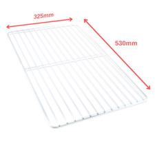 FOSTER COMPATIBLE PLASTIC COATED FRIDGE SHELF 530mm x 325mm WIRE GRID 15271429