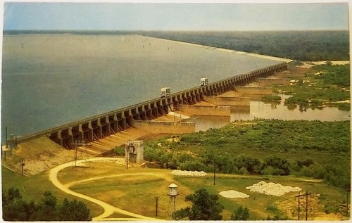 Santee Dam Spillway Lake Marion Cooper Project Charleston South Carolina PC - 第 1/2 張圖片