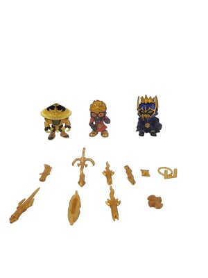 Treasure X By Moose Toys Figurine Lot of 3 with Accessories 