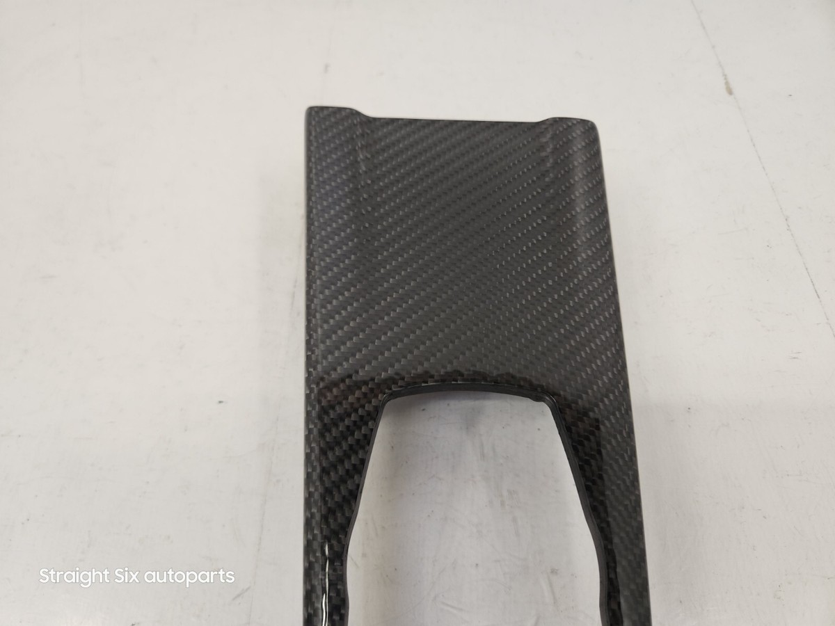 ✓ 15-20 OEM BMW F80 M3 F82 M4 Carbon Fiber Interior Trim Console  