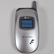 LG UX210 Silver Flip Phone US Cellular 