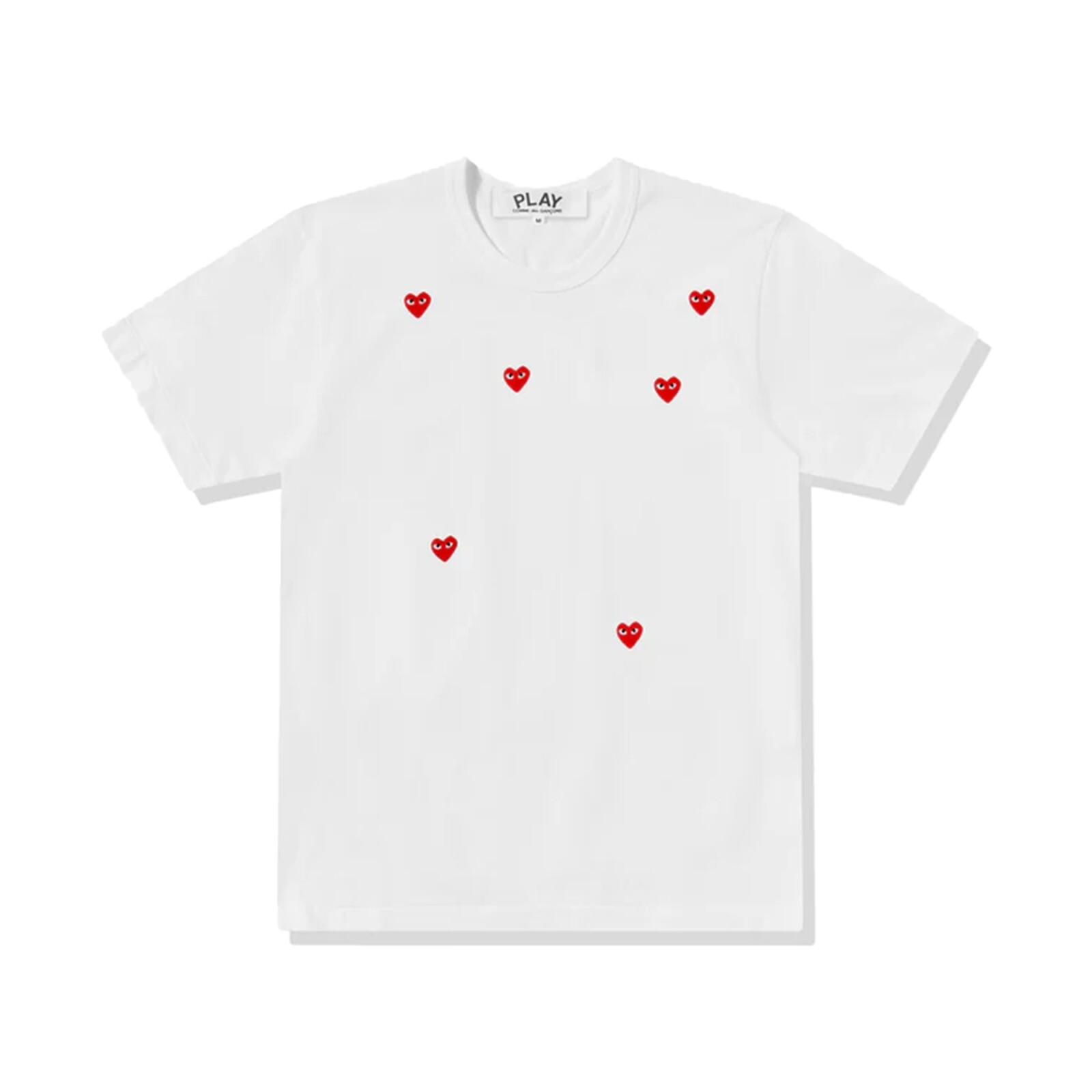 Comme des Garçons Play Many Heart (White) T-Shirt