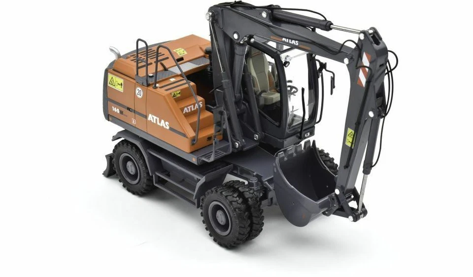 Atlas 160W Wheeled excavator With Mitas dual tyres. 1/32  AT - COLLECTIONS - Image 2 of 4