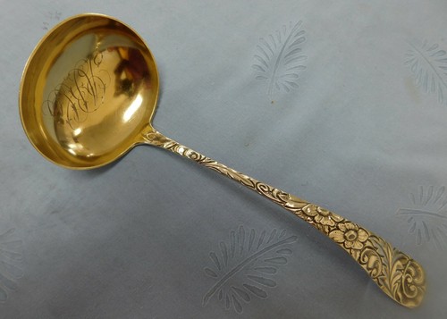 Sterling Oyster/Soup Ladle Made By Durgin For J.E. Caldwell - Estate - J1164
