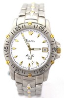 Bulova 98g24 Men Two Tone Stainelss Steel Bracelet Bulova 98g24 Men Two Tone Stainelss Steel Bracelet