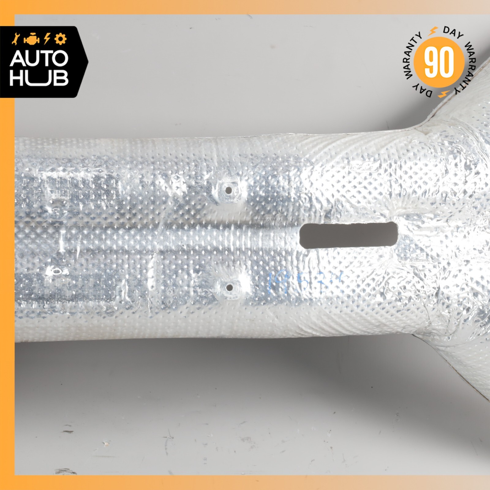 18-23 Aston Martin DB11 4.0L V8 Underbody Exhaust Muffler Heat Shield Panel OEM