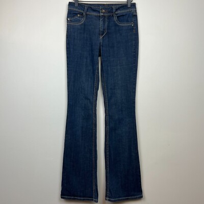 Sophia Hip Hugger Jeans Y2K Juniors Sz LONG Flare Leg