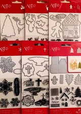 ART C - STAMP & CUT Lot to choose from - CHRISTMAS 2016