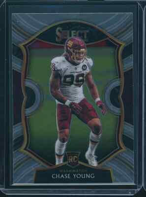 2020 Select Football Chase Young Washington Commanders Rookie Card AA ...