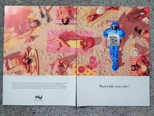 INTEL PENTIUM COMPUTER PROCESSOR/ BERMUDA VTG 1997 ADVERTISEMENT