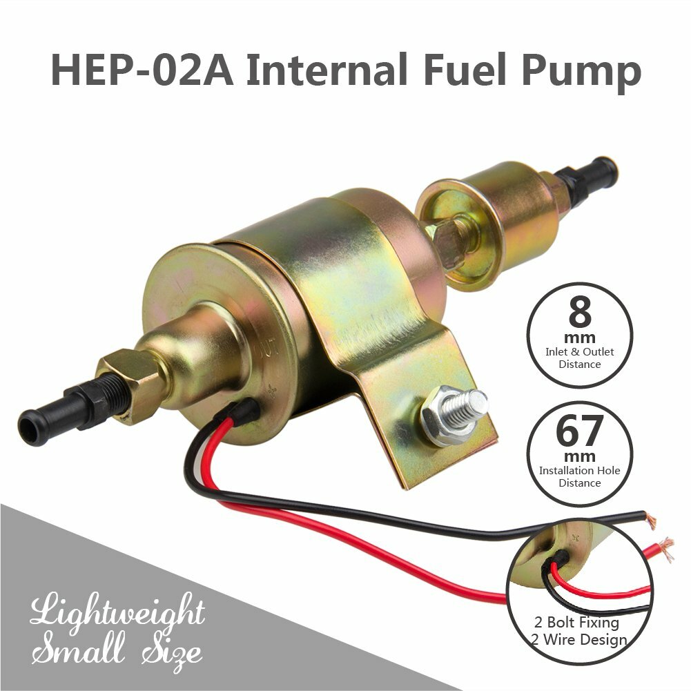 E8012S GA8012S Electric Fuel Pump High Pressure 59PSI 12V Heavy Duty