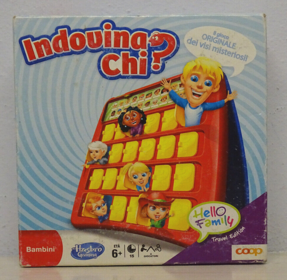 Hasbro Gaming Indovina Chi? Gioco Da Tavola Originale Degli Indovinelli Per 2 Giocatori Giochi Per Bambini E Bambine Dai 6 Anni In Su Divertimento Per Tutta La Famiglia Xljzv5obwr4nsdm M5gr