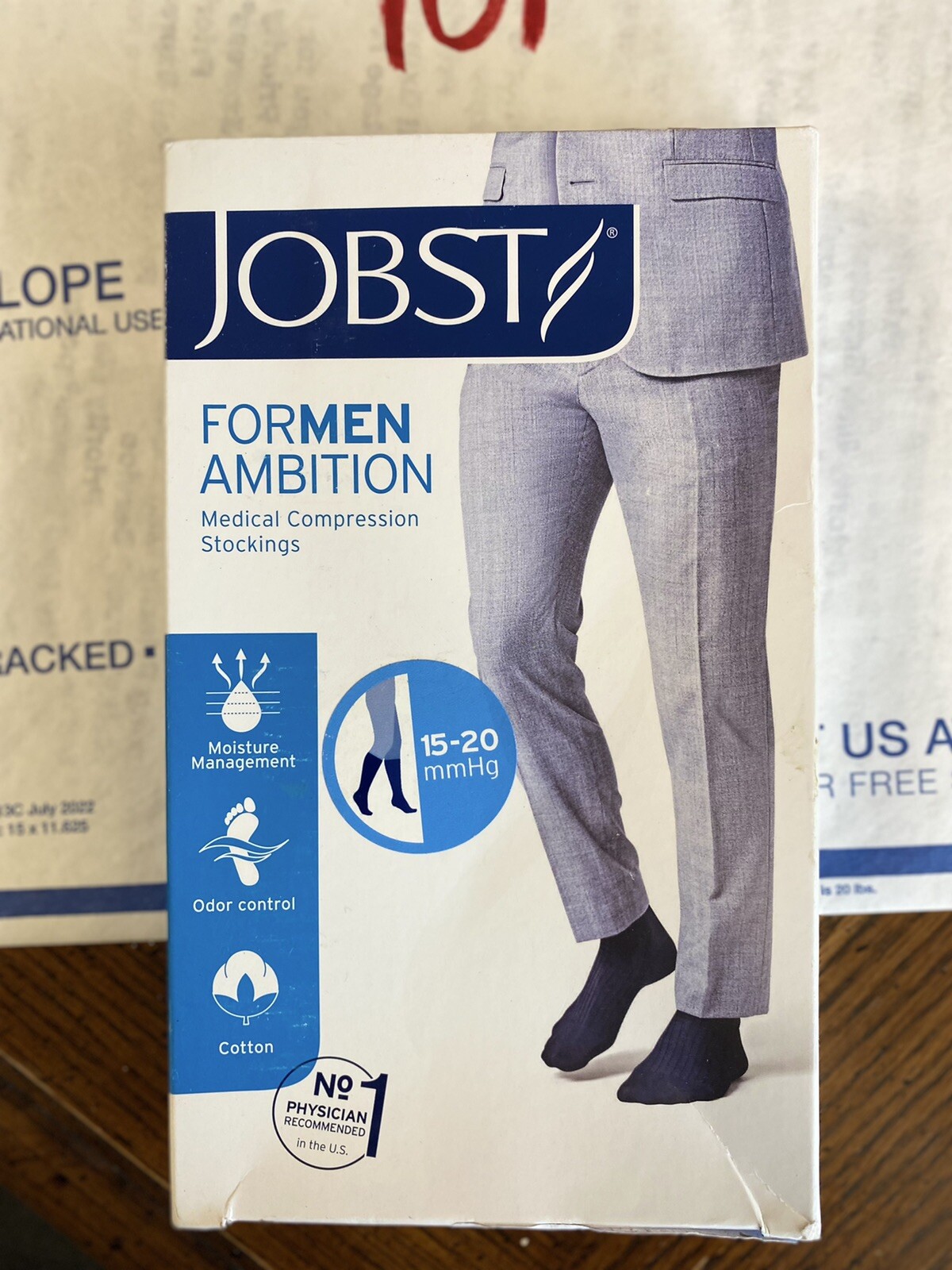 JOBST for Men Ambition SoftFit Knee Regular 1520 mmHg Size 2