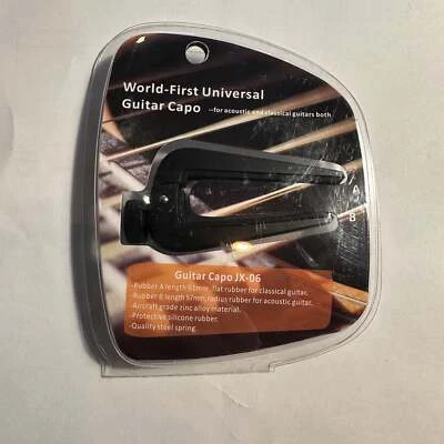 GUITARBITZ MUSIC STORE Capotasto universale per chitarra elettrica, acustica, classica e 12 corde