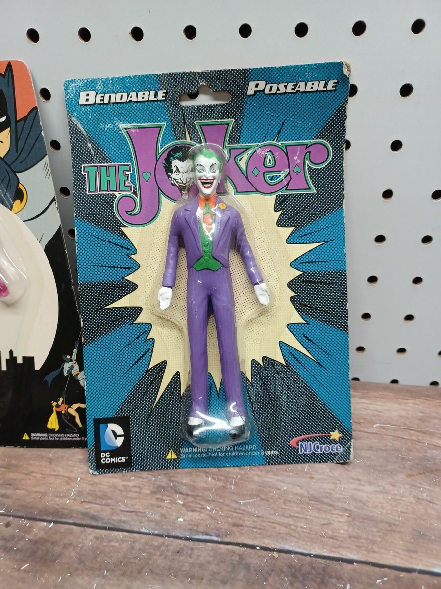 2) The Joker Bendable Figures Poseable DC Comics NJ Croce 5