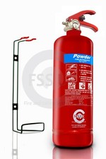 2KG DRY POWDER ABC FIRE EXTINGUISHER HOME OFFICE CAR VANS KITCHEN