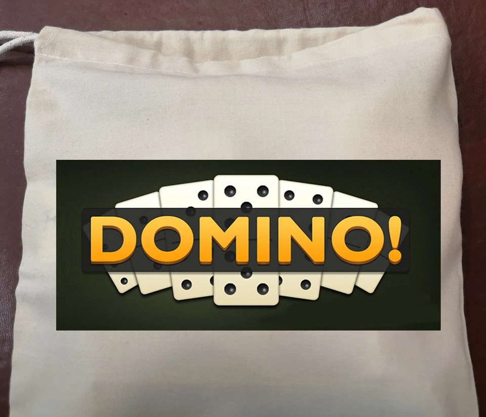 Drawstring Rummikub/ Dominoes/ scrabble Counter Storage bag - Image 2 of 3