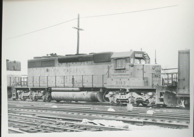 #ad Union Pacific 3000hp DRS SD40 2 #3162 Aurora IL Train Photo $6.50