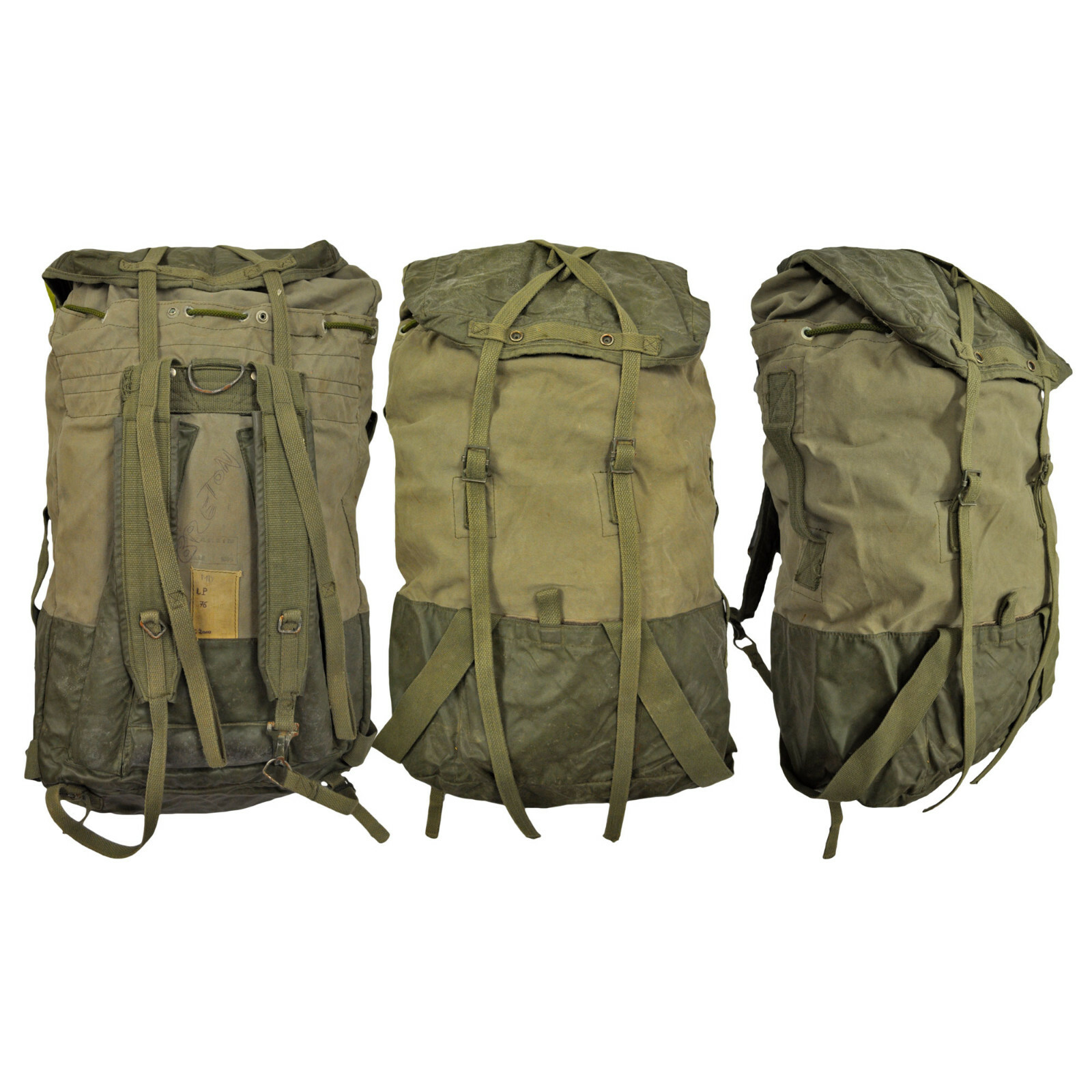 Army Rucksack Original French F2 Military Hiking Camping Backpack Combat  Sea Bag | eBay