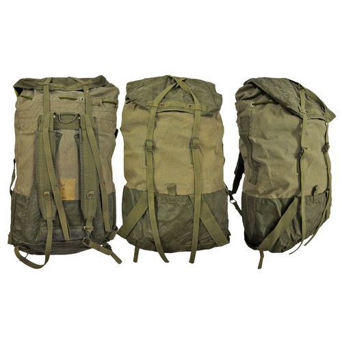 Army Rucksack Original French F2 Military Hiking Camping Backpack Combat Sea Bag - Picture 3 of 26