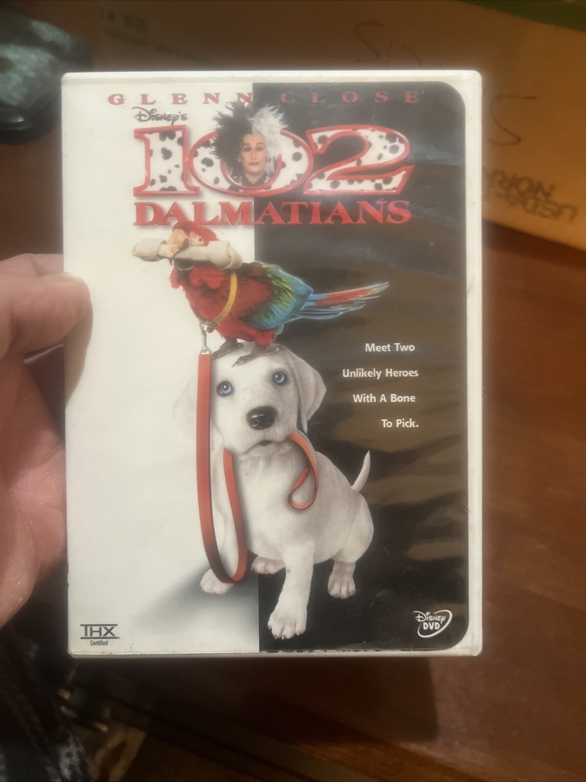 Glenn Close 102 Dalmatians Dogs DVD 102 DALMATIANS STARS GLEN