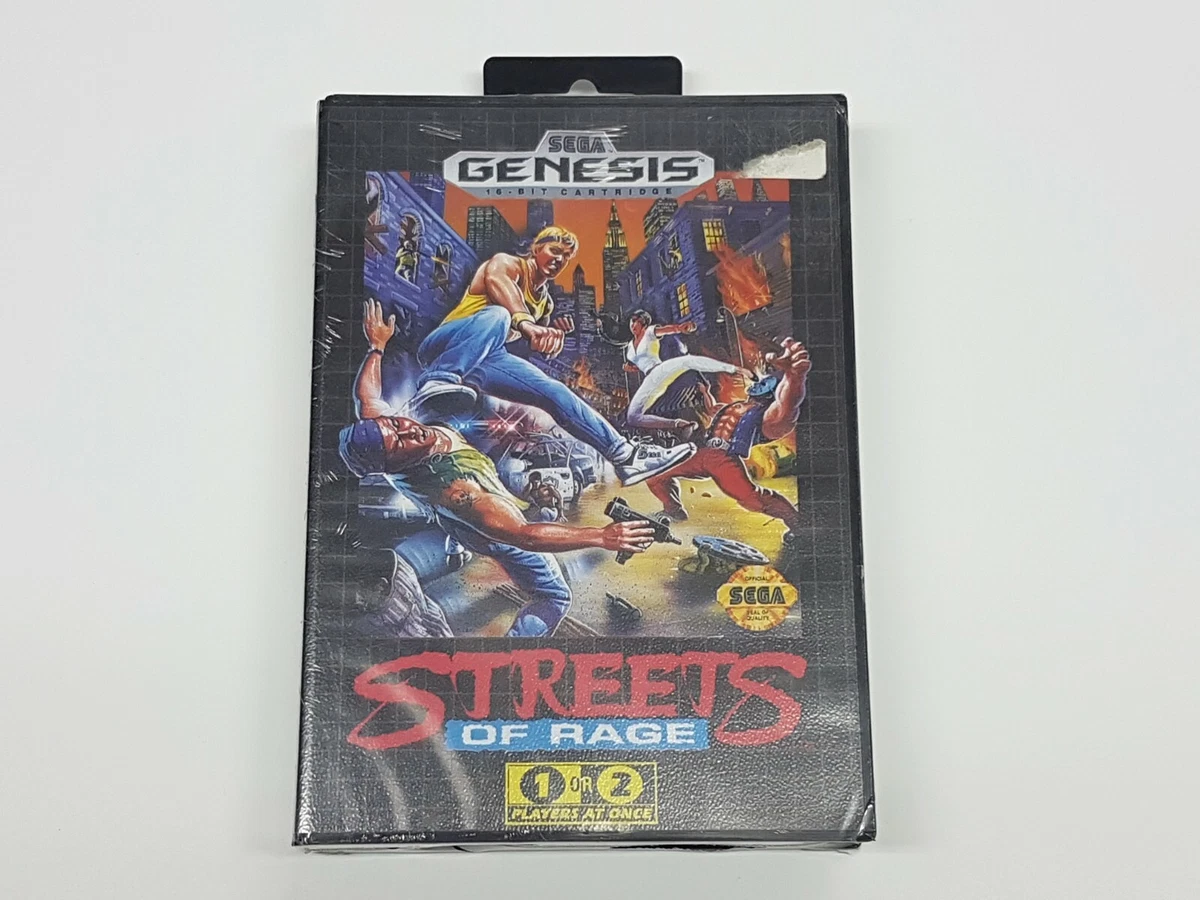 Streets of rage sega genesis deals
