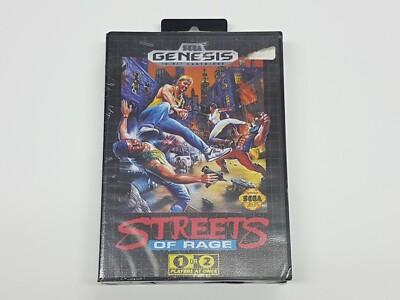 Streets of Rage Sega Genesis Authentic Brand New Sealed * (Sep