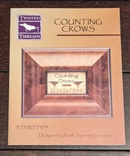 Twisted Threads Counting Crows by Ruth A Sparrow 2004 Needlepoint Pattern