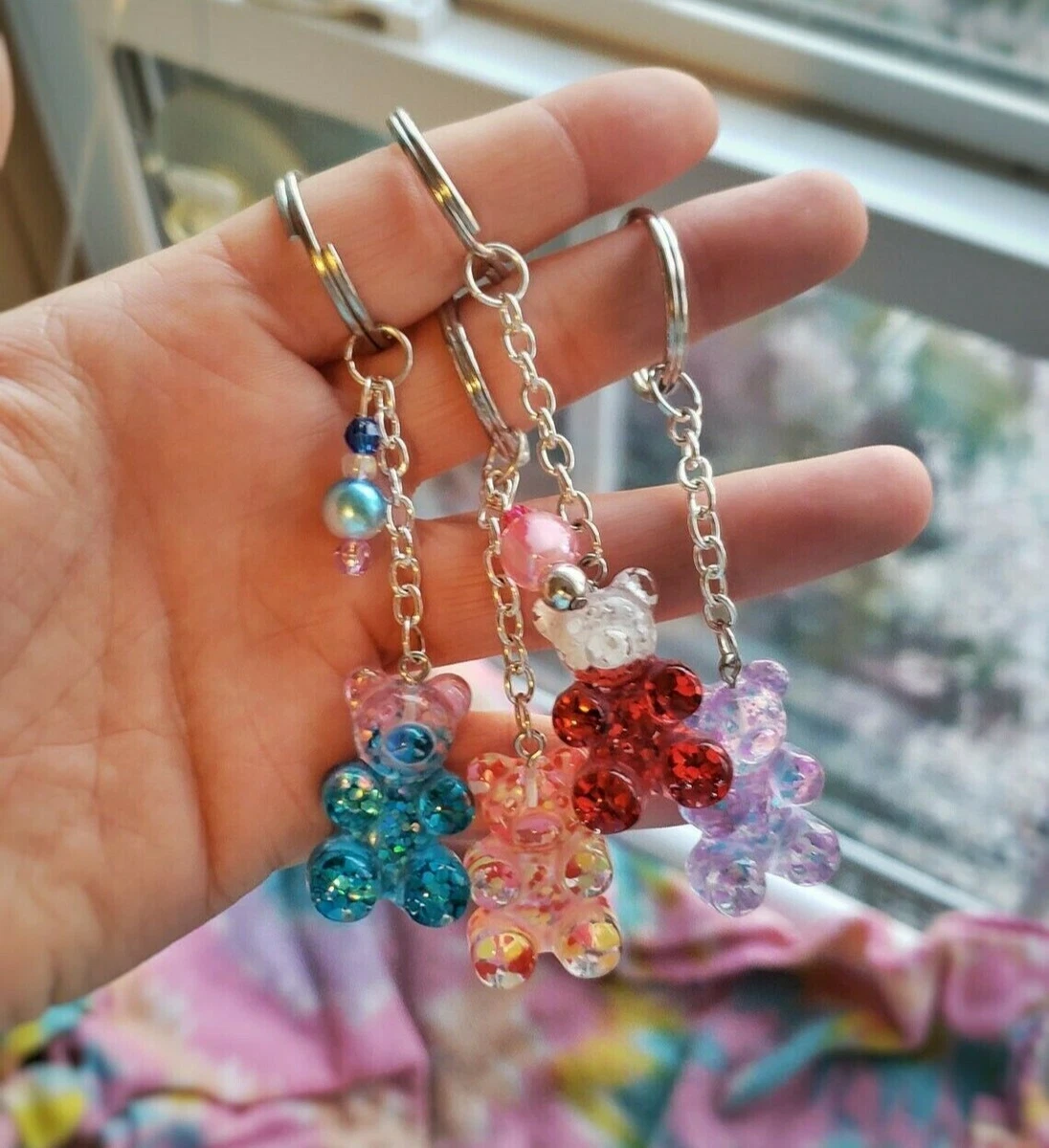 Gummy bear keychain sale
