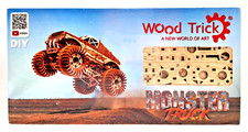 Wood Trick Mechanical 3D Wooden Puzzle MONSTER TRUCK New Sealed