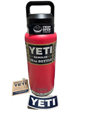 YETI Rambler 36oz Bottle Limited Ed. Rare AND Retired Bimini Pink w/Chug Cap