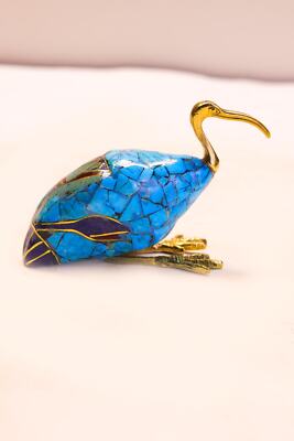 Edelsteine Ibis Thoth Figur Ägyptischer Ibis Vogel, Gott Thoth Ibis Form