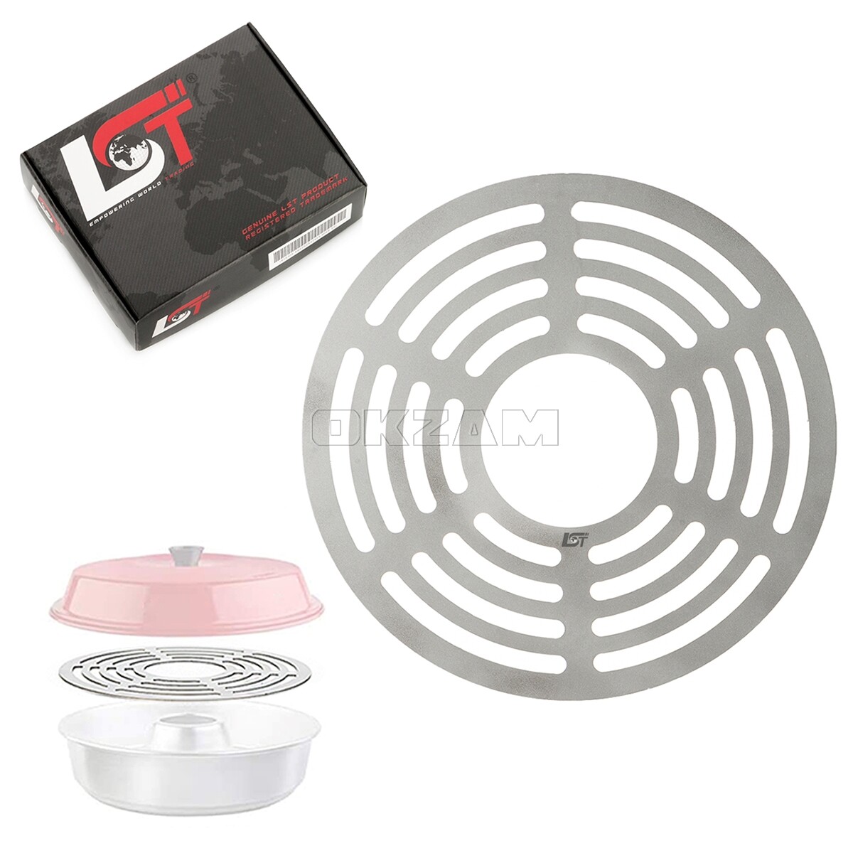 Original LST Stainless Steel Grating 2te Level Fits for Omnia Camping Oven