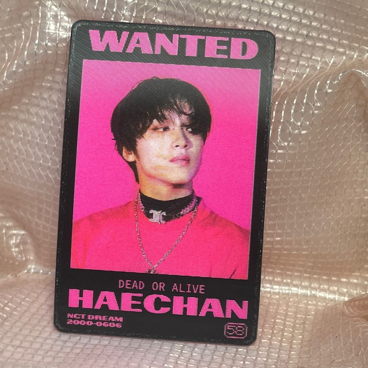 Haechan Official Lenticular Photocard NCT Dream The 2nd Album