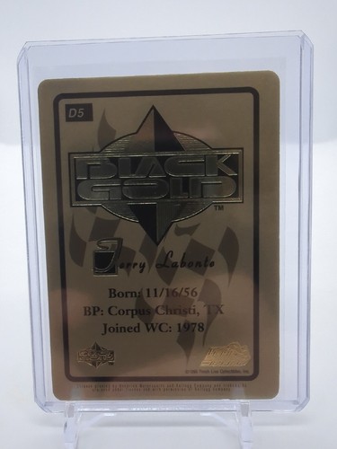 1996 Finish Line Racing Black Gold Drivers Terry Labonte #D5 - Picture 2 of 2