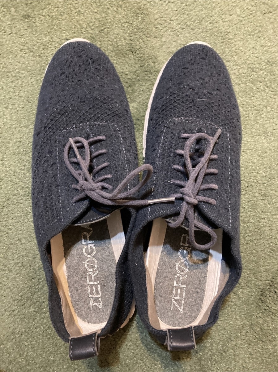 COLE HAAN 26.0 本革　ハラコ Cole Haan 2.Zerogrand Stitchlite Chukka Boots Two Tone Gray