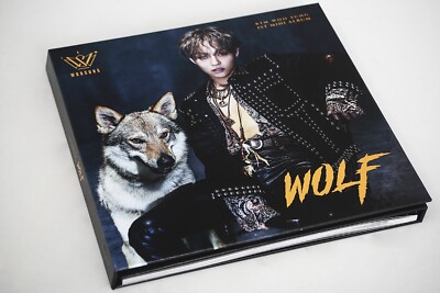 The Rose Kim Woo Sung 1st Mini Album 'Wolf' | Kpop CD | Opened