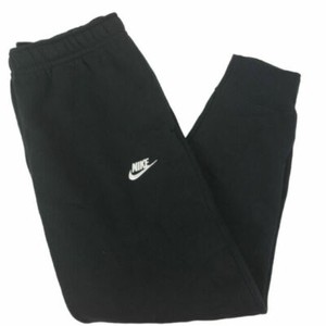 Nike Sportswear Club Fleece Jogger Pants - Black/White, Size M