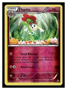 Pokemon XY Flashfire Floette 65/106 Reverse Holo Uncommon